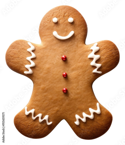 PNG Gingerbread cookie food anthropomorphic.