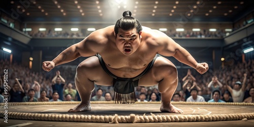 a japanese sumo fighter