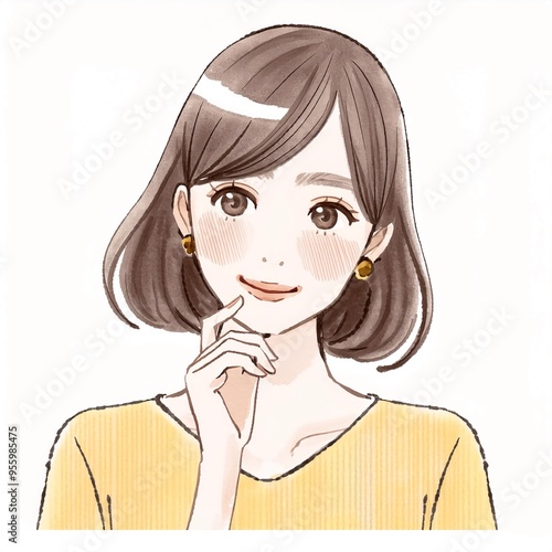 女性・女の子のイラスト素材 