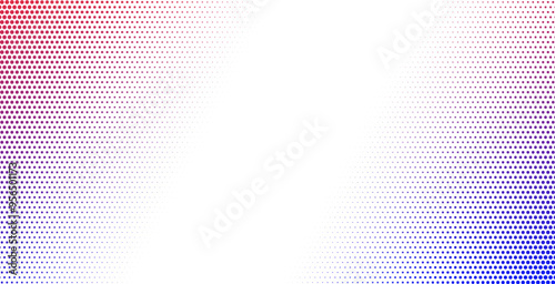 Halftone colorful dotted background. Abstract vector gradient dotted textured corners