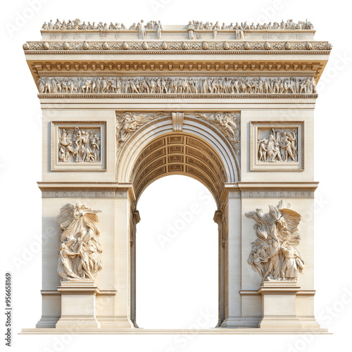 Arc De Triumph Isolated