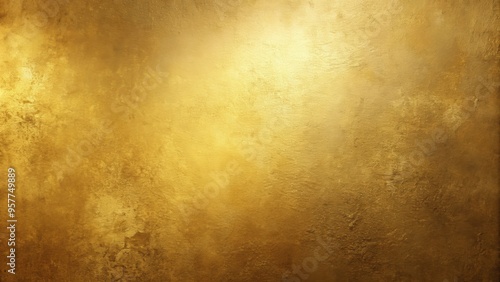 Gradient solid gold vintage textured smooth background, golden, shiny, luxury, elegant, retro, antique, rich, backdrop