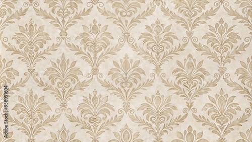 Seamless damask pattern.Classic wall embossed wallpaper for printing on paper,wrap or wallpaper for your interior design