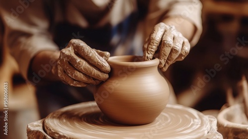 Crafting a Ceramic Pot