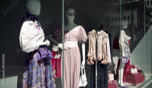 Mannequins in Window