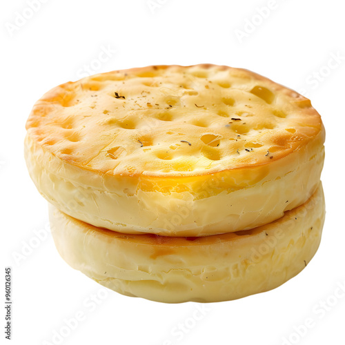 Golden Buttered Crumpet: Perfect Breakfast Treat