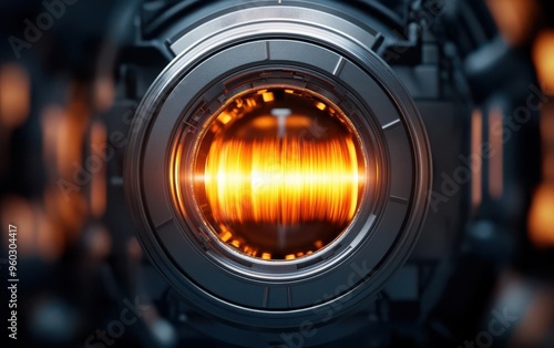 Advanced cooling system in a nuclear fission reactor, with energy particles being absorbed and dissipated