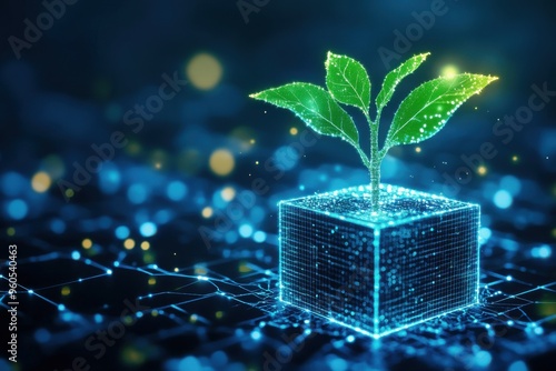 Innovative growth in digital cube architecture: blending technology and information, cloud insights with connectivity design, green computing, ethical sustainability in it