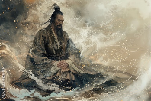 Celestial Artwork: Daoist Liu Haichan, Eighth Immortal