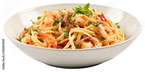 PNG Seafood spaghetti linguine noodle transparent background