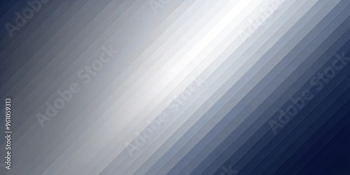 Abstract background with gradual transition from dark navy to light gray, tilted angle