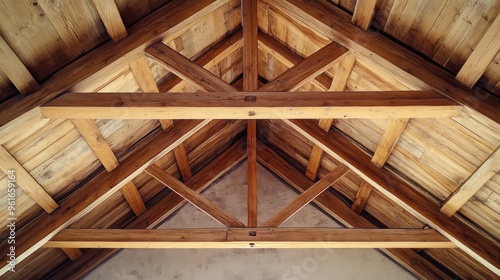 Rustic Wooden Ceiling Beams