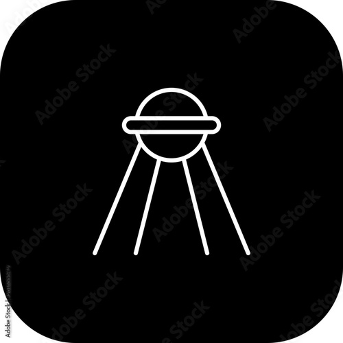 Sputnik Vector Icon Design