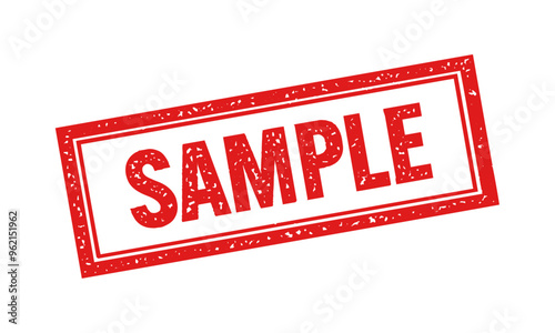 Sample stamp icon