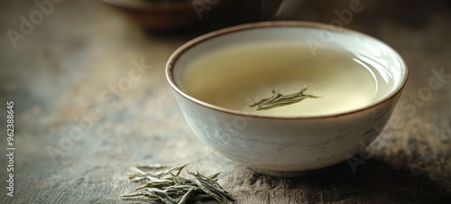 A cup of white tea