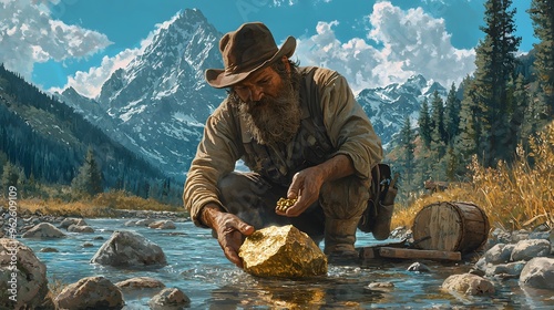 Gold Rush Prospector.