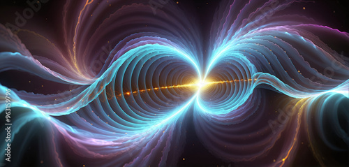 Visualization of propagating colored electromagnetic waves