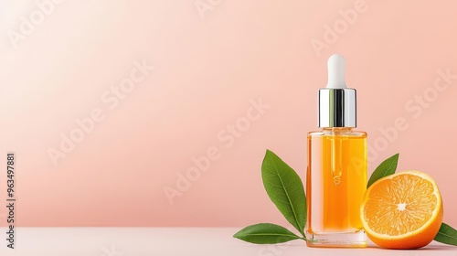 Skin health boosted by multivitamin serum, smooth glowing layers, beauty enhancement, wellness