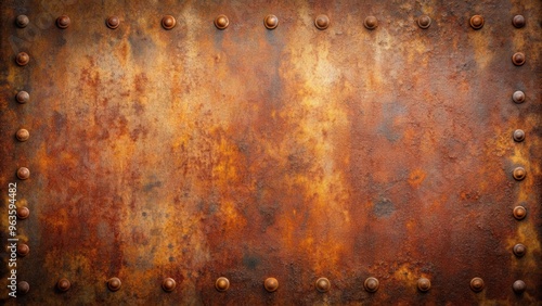 Rusty iron background texture with aged metal look perfect for industrial design projects