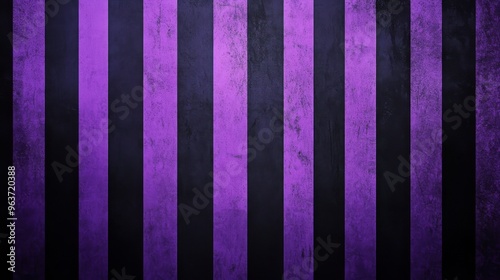 This Beetlejuice inspired wallpaper features bold black and vibrant purple stripes, perfect for fans of the film. It adds a spooky, playful touch to Halloween decor in any setting