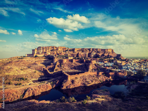 Mehrangarh Fort, Jodhpur, Rajasthan, India