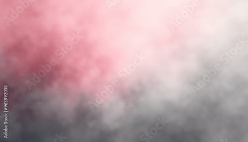 Abstract dusty pink and gray gradient noisy grain background texture