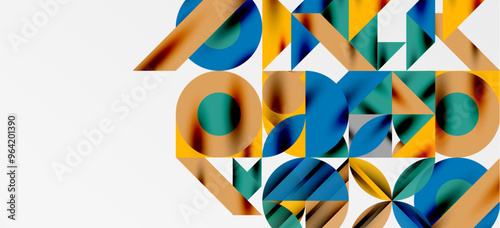 Geometric neo patterns. Abstract background for covers, banners, flyers and posters and other templates