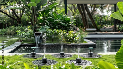 Smart Irrigation System: Efficiently manages garden watering using weather and soil moisture data. Remote control and customizable schedules ensure optimal water use. 