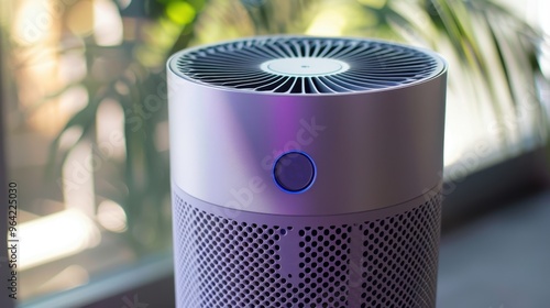 Smart Air Purifier: App-controlled device that monitors air quality and sends real-time updates and filter replacement alerts for a healthier home environment. 