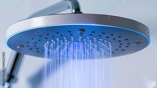 Smart Showerhead: Tracks and controls water temperature and usage. App-integrated models offer custom settings for increased efficiency and comfort. 