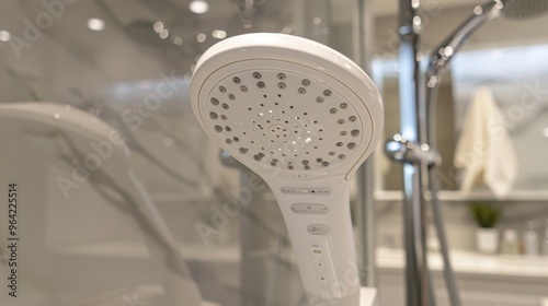 Smart Showerhead: Keeps track of water usage and adjusts temperature. App-controlled versions allow for custom settings and better water efficiency. 