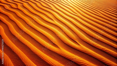 Dynamic desert sand shapes in sienna and orange creating a visually striking wallpaper