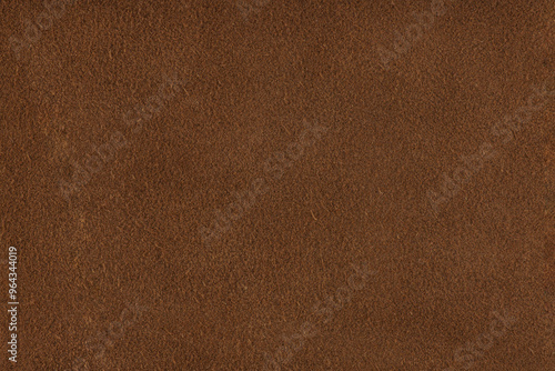 Natural brown suede texture. Genuine shammy-leather texture or background, close-up, high resolution.