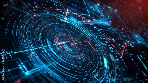 Explore a detailed illustration showcasing the intricacies of digital radar signals. This visual representation provides insights into the fundamental principles