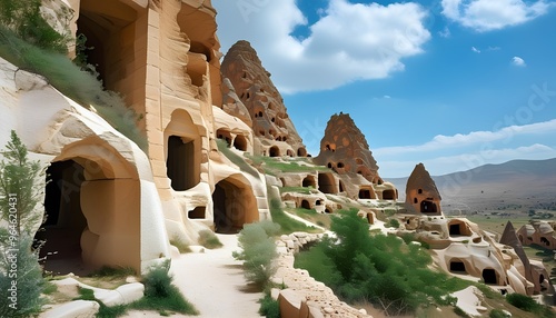 Underground Cappadocian city meets Petra's rock-cut architecture