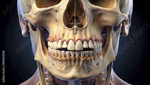 bone structure of maxilla