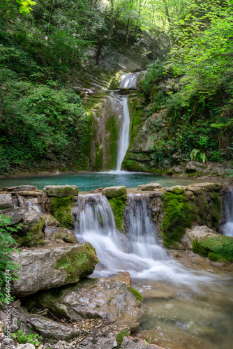 Waterfall in Cagli, Pesaro Urbino