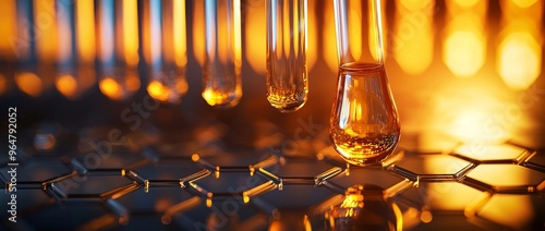 The principles of refining and processing chemical substances in industrial and laboratory settings are visualized