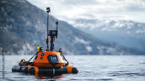 Sonar equipped Unmanned Surface Vehicle Mapping Coastal Regions for Erosion and Underwater Structure Monitoring