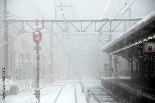 雪の駅