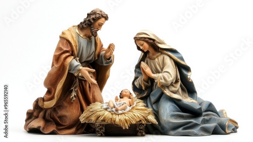 Holy Family Nativity Scene Figurines.