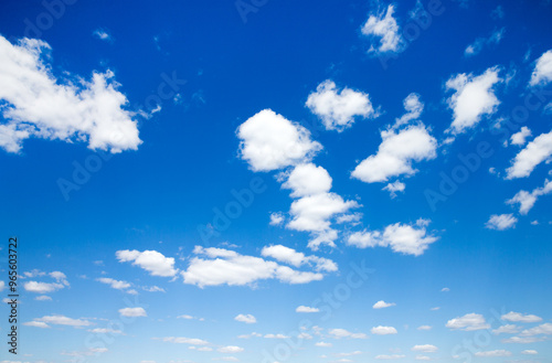  sky background with tiny clouds. blue sky . nature background