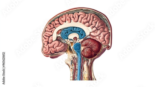 35. "Visual representation of the human cerebellum and its functions