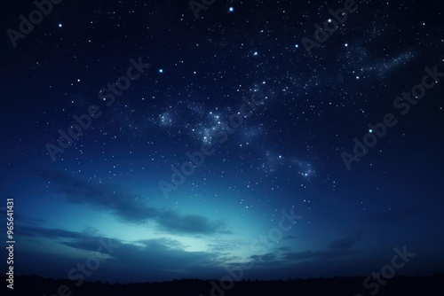 Dark blue sky outdoors nature night.