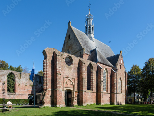 Ruïnekerk, Bergen Noord-Holland province, The Netherlands