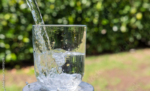 glass of water