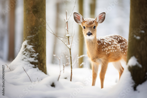 baby_deer_in_a_winter_forest