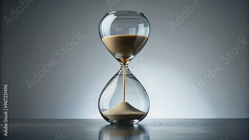 Hourglass isolated on background, hourglass, isolated,background,, time, countdown, countdown timer, sand, glass