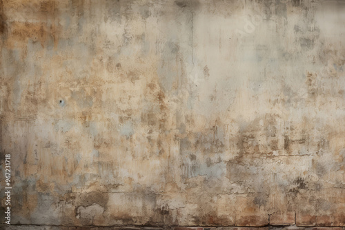 Processed collage of dirty brown concrete wall surface texture. Background for banner, backdrop