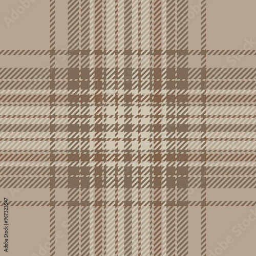 Plaid check pattern. Seamless fabric texture. Tartan textile print.